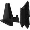 20 Pack Mini Black Trading Card Display Stands 2.2 Inch with Stable Base for Coins and Medals