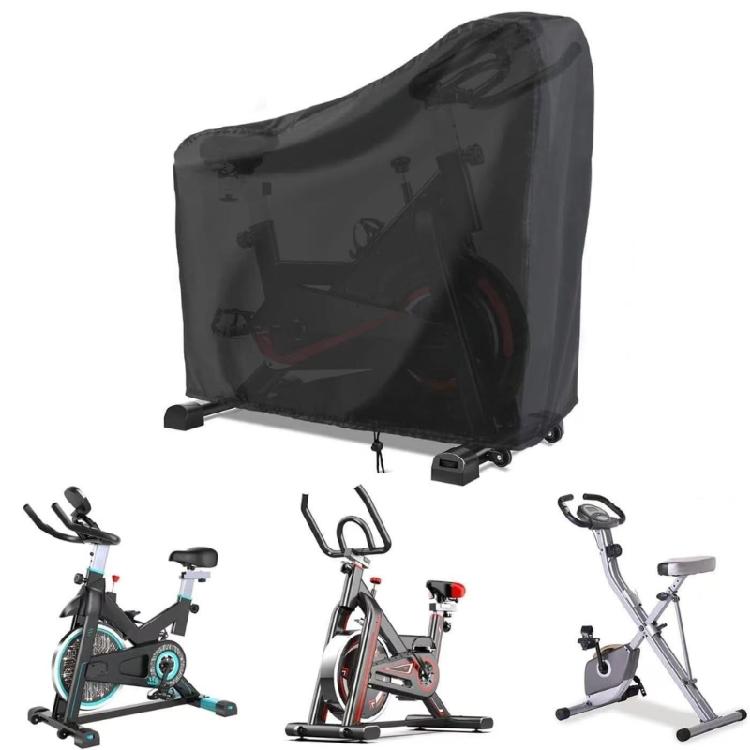 

Oxford Fabric Bike Cover Waterproof Windproof Upright Cycling Cover for Protections Standard Fit Adjustable Drawstring 142cm