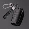 2/3/4/5 Button Carbon Car Key Case Cover For Toyota Rav4 Harrier Hilux Fortuner Land Cruiser Crown Highland Prado Yaris Cross Ay