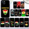 RT12 Kurdistan Flag Phone Case for Motorola Moto Edge 60 60s 70 G86 G56 G54 E14 G04S G45 G54 G64 S30 S50 X30 X40 X50 Pro Power Tylus