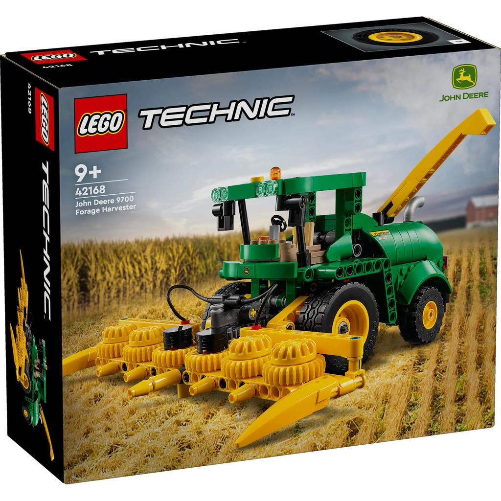 Zabawka LEGO Technic Kombajn Paszowy John Deere 9700 - Klocki Budowlane - Idealny Prezent dla Chłopców i Dziewczynek, w Wieku 8, 9, 10, 11 Lat oraz Uczniów Szkoły Podstawowej