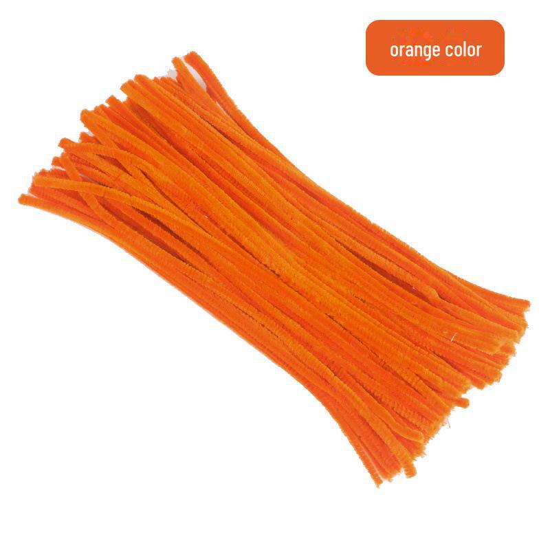 DIY Wool Twist Stick for Kindergarten Art - Educational Handmade Plush Craft for Kids