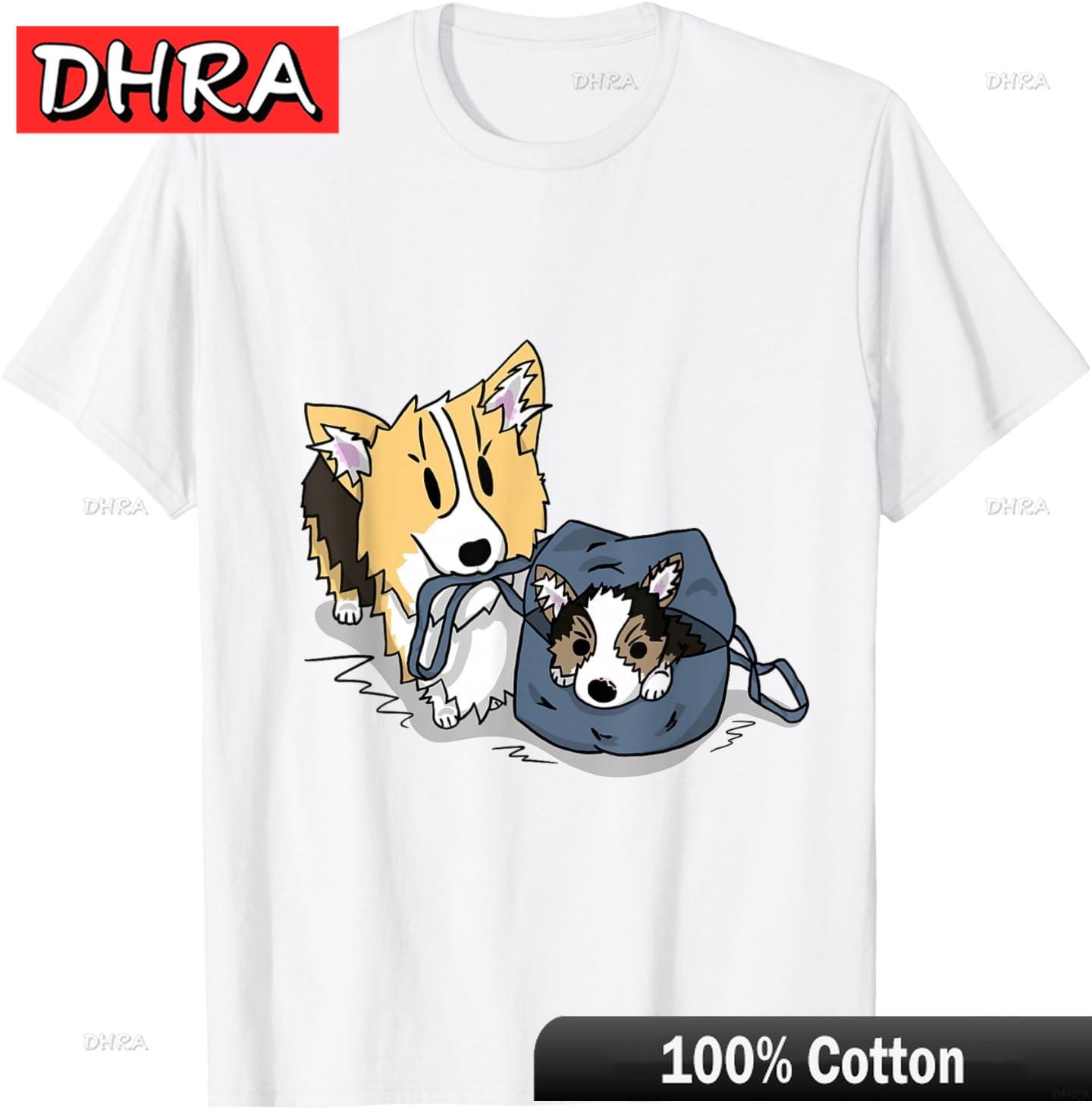 

Corgi Delivery Delivering Baby Puppy TShirt Clothing Classic Aesthetic Casual TShirts Tees for Daily Wear TShirt Anime Shirt 4XL