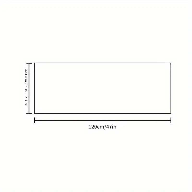 40x120cm Gradient Tie-Dye Carpet Living Room Bedroom Floor Mats Children's Dormitory Decorative Soft Plush Shaggy Carpet