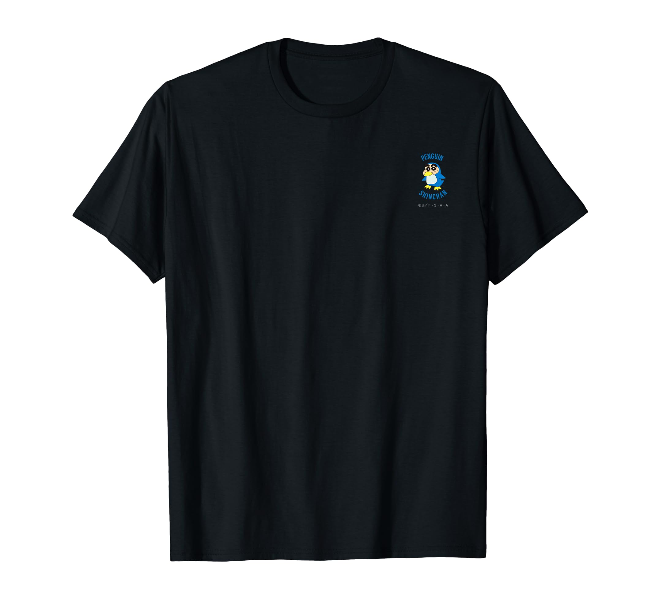 

Crayon Penguin One Point Shin-chan Shin-chan T-shirt чёрный