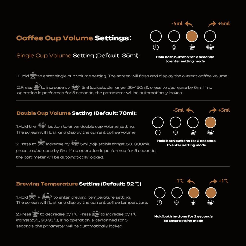 HIBREW H20 Espresso Coffee Machine 1350W 20Bar with Built-in Grinder Milk Frother, 20-Level Grind Adjustment,1.8L Water Tank