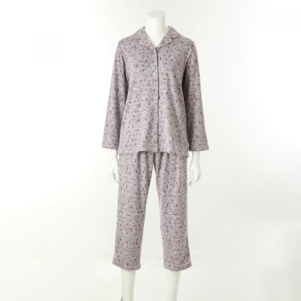Wacoal Women S Jacquard Pajama Set Dark Grey Wpa5495w