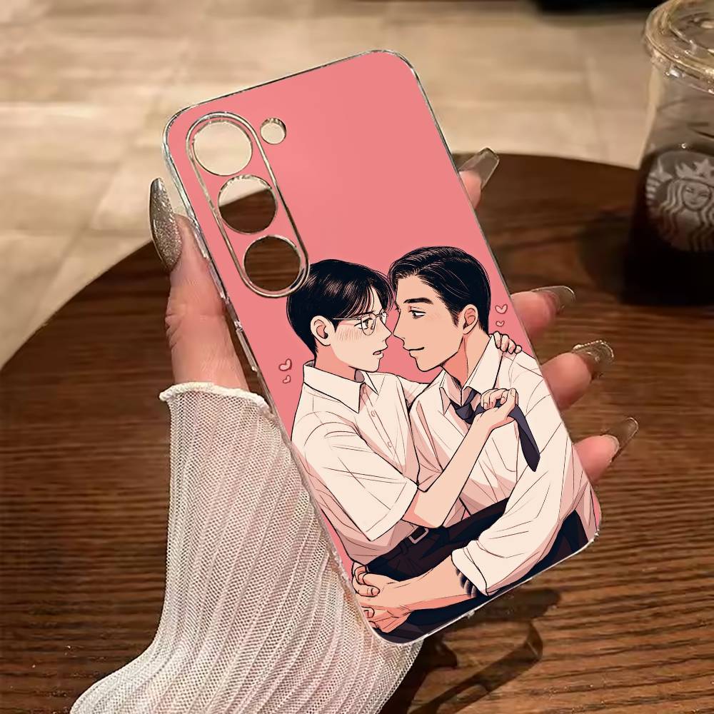 C-Captivated- By -You BL Phone Case For Samsung Galaxy A71,A70,A52,A51,A40,A30 Transparent Cover