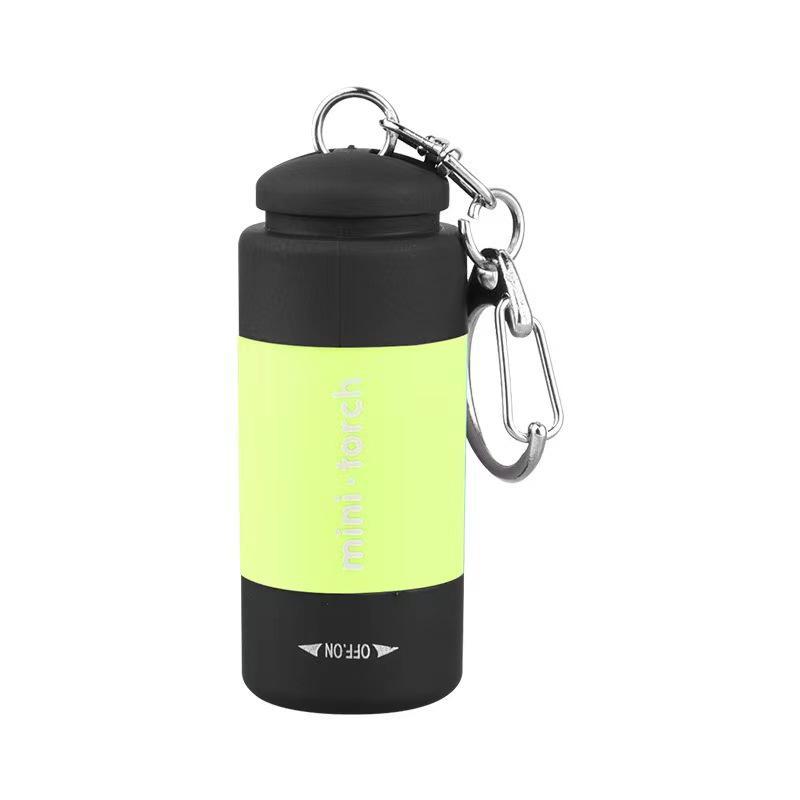 Mini USB Rechargeable LED Keychain Flashlight