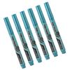 6Pcs Tire Paint Pen Water Proof Long Lasting Protective Oil Tire Marker Pen Blue 1g