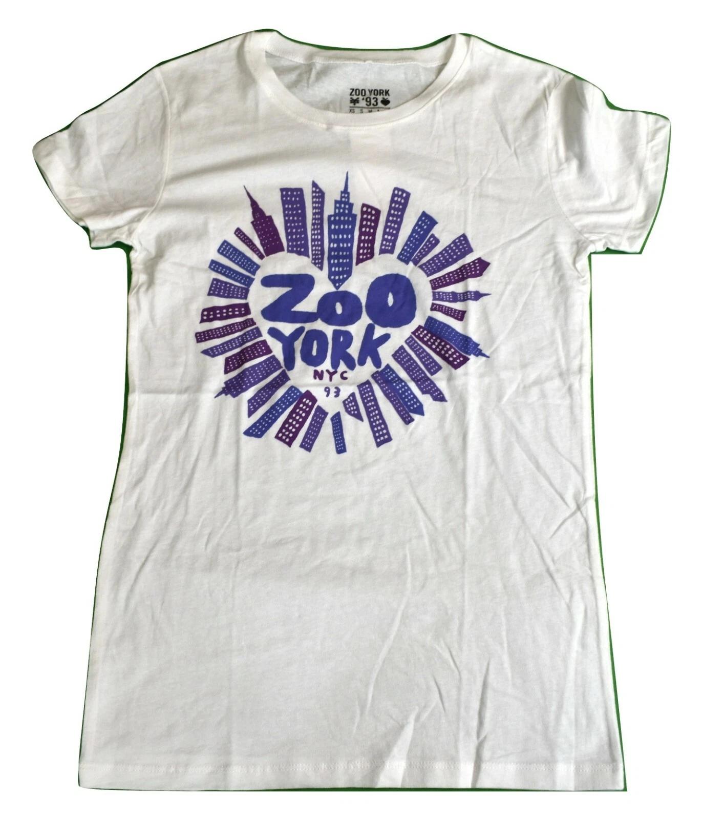 Zoo York Для девочек Футболка Zoo York NYC Новая S, M, L, XL 3XL