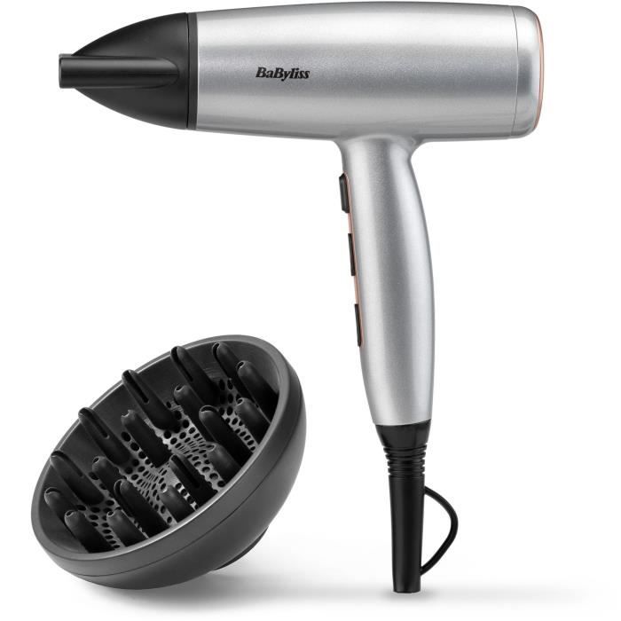 Sèche-cheveux - BABYLISS - D580DE - Cosmos - 2100 W - Diffuseur - Léger et compact