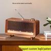 B3 Retro Wireless Wood Grain Bluetooth Speaker with USB, TF Card, and Subwoofer.