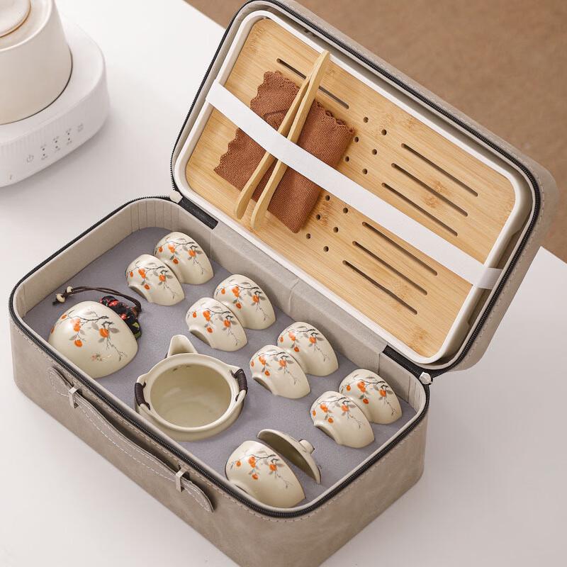 Yi Pan Ru Kiln Celadon Travel Tea Set