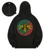 Kan6312 Khzb0031 Bumblebee Miro Fleece Zip-Up Hoodie Black