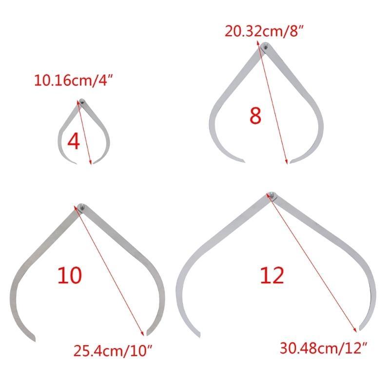 652F Caliper Stainless Calipers Pottery Clay Ceramic Sculpture Carving-Measuring Tool