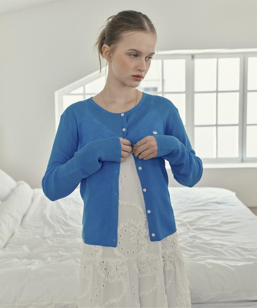 JUCYJUDY Linen Blend Knit Cardigan J1Kt322D