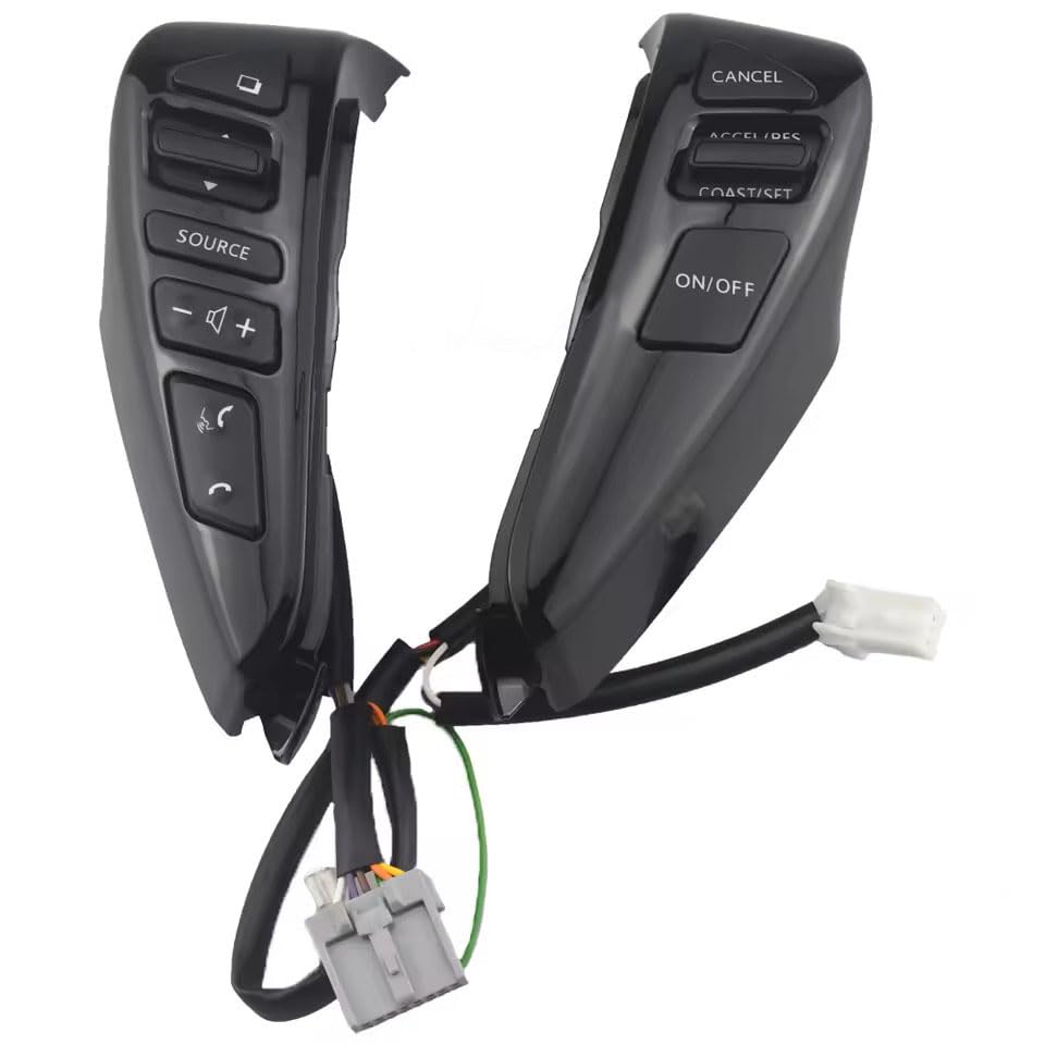 

LUPPY C26 Serena Переключатель рулевого управления, Черный лак, Совместимый пульт дистанционного управления рулевым управлением