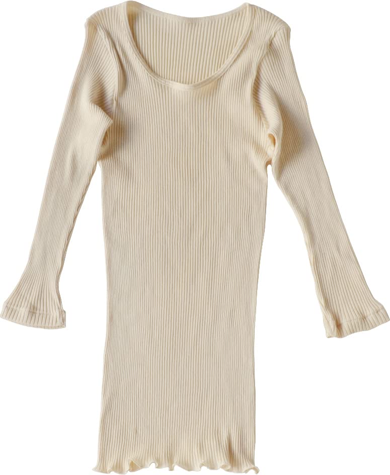 

Shirt Bust Length Sleeve Length 43cm [Tenimuho] AI22S-710 Off-White M-L (Free Size), 79-94cm, 66cm,