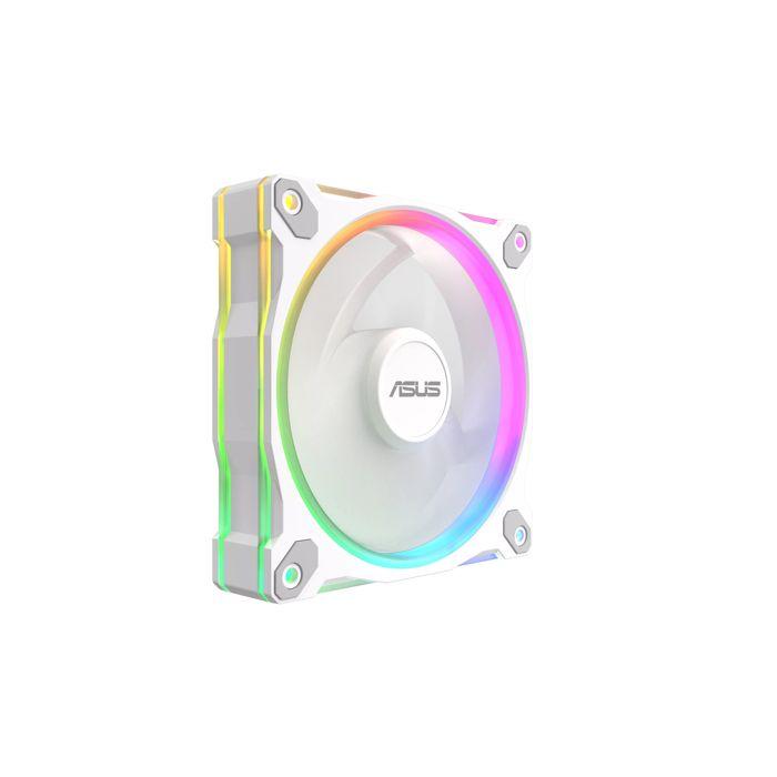 Ventilateur - ASUS - PRIME MR120 ARGB - 120 mm - 1600 tr/min - Blanc Reverse