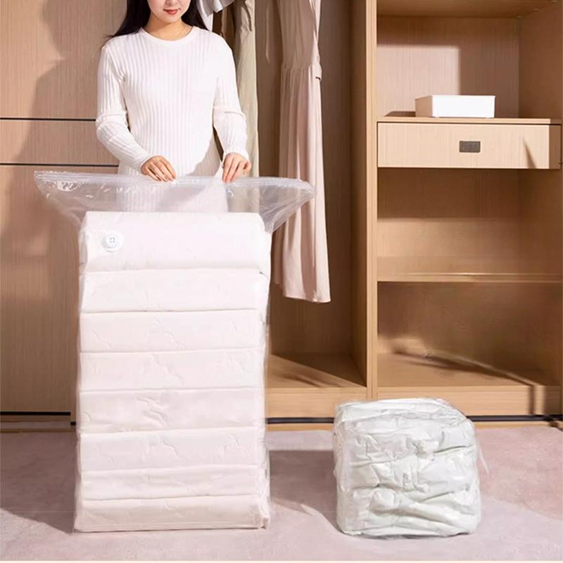 Thickened Non-pumping Three-dimensional Vacuum Compression Bag Storage Bag for Clothes Quilts Cotton Quilts and Down Jackets