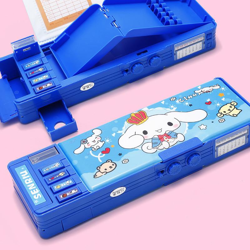 Capybara Kuromi Cinnamoroll Pochacco Password Lock Doublesided Organizer For Elementary Students Storage And Travel