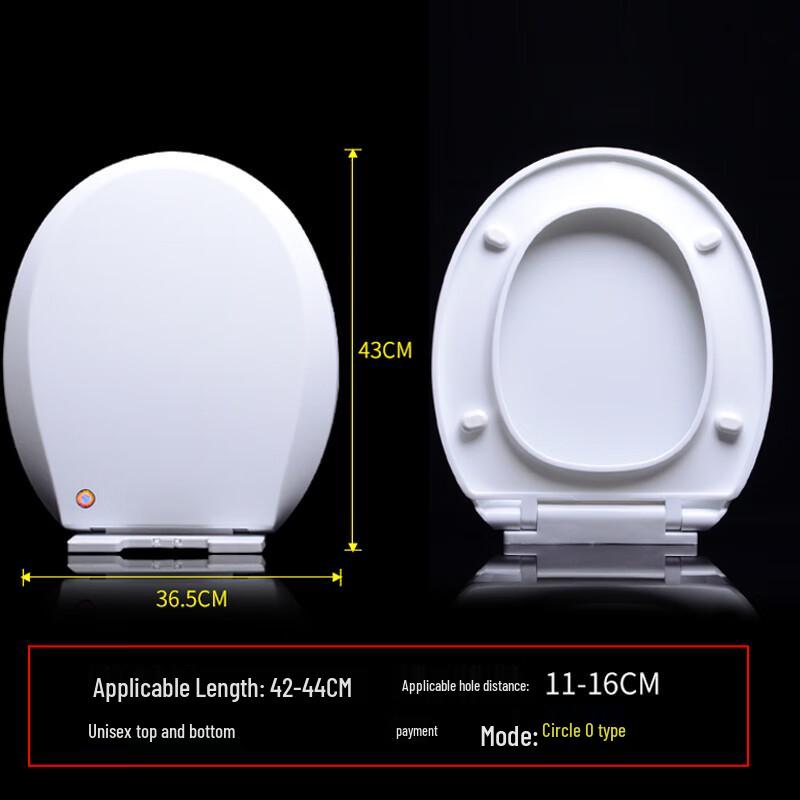 Homeglen Universal Soft-Close Toilet Seat