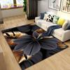 3D Daisy Flower Pattern Area Rug,Carpet Rug for Living Room Bedroom Sofa Doormat Kitchen Decoration,Kids Play Non-slip Floor Mat