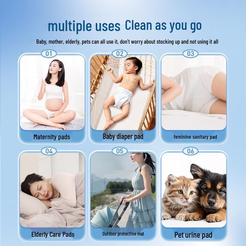 DeYou Disposable Baby Changing Pads