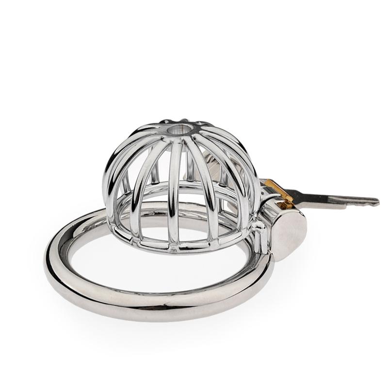 Men's Gift Chastity Cage Chastity Lock for Men With Silicone Tube Dark Design Good Concealment Penis Cages for Man Sex Toys