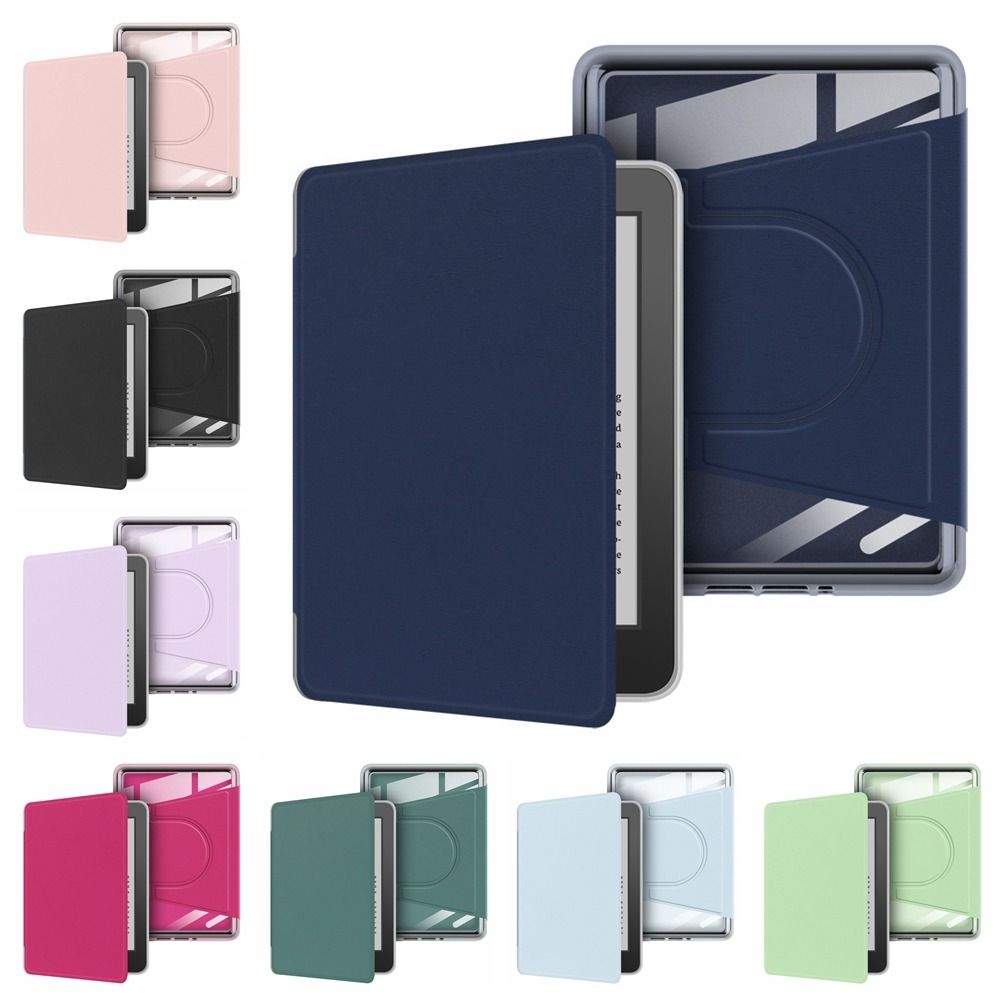 360 Rotation Magnetic Cover for Kindle Paperwhite 12th Gen 2024 7 Inch Colorsoft SA568B