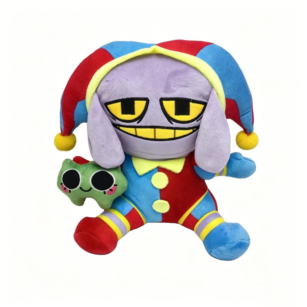 Le Cirque Numérique Incroyable Peluche Douce Animal en Peluche Poupée Personnage de Dessin Animé Kawaii Coussin Câlin Cadeau Créatif