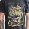 Vintage House of Frankenstein Shirt Classic Universal Monsters Retro Horror Movie Poster Tee