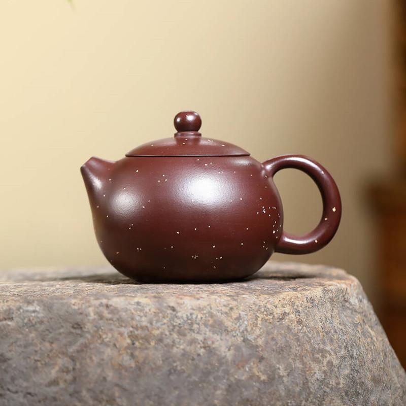 

290ml Chinese Yixing Purple Clay Teapot Handmade Xishi Zisha Tea Pot Tradition Household Tea Set Beauty Tea Infuser Kettle