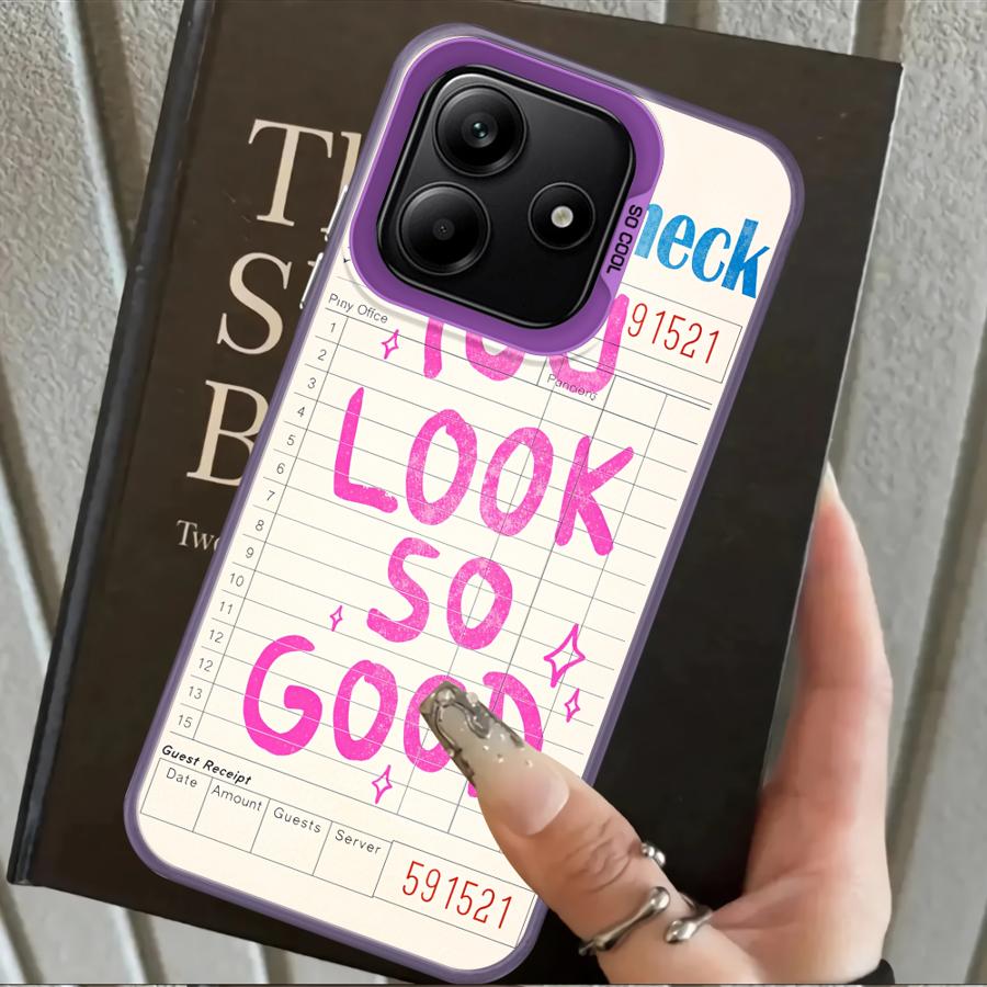 

You Look So Good Case for Xiaomi Redmi Note 14 Note 13 Pro Plus 11s 11 12 Pro 12s Back Phone Cover Redmi Note 14 4G (Global)