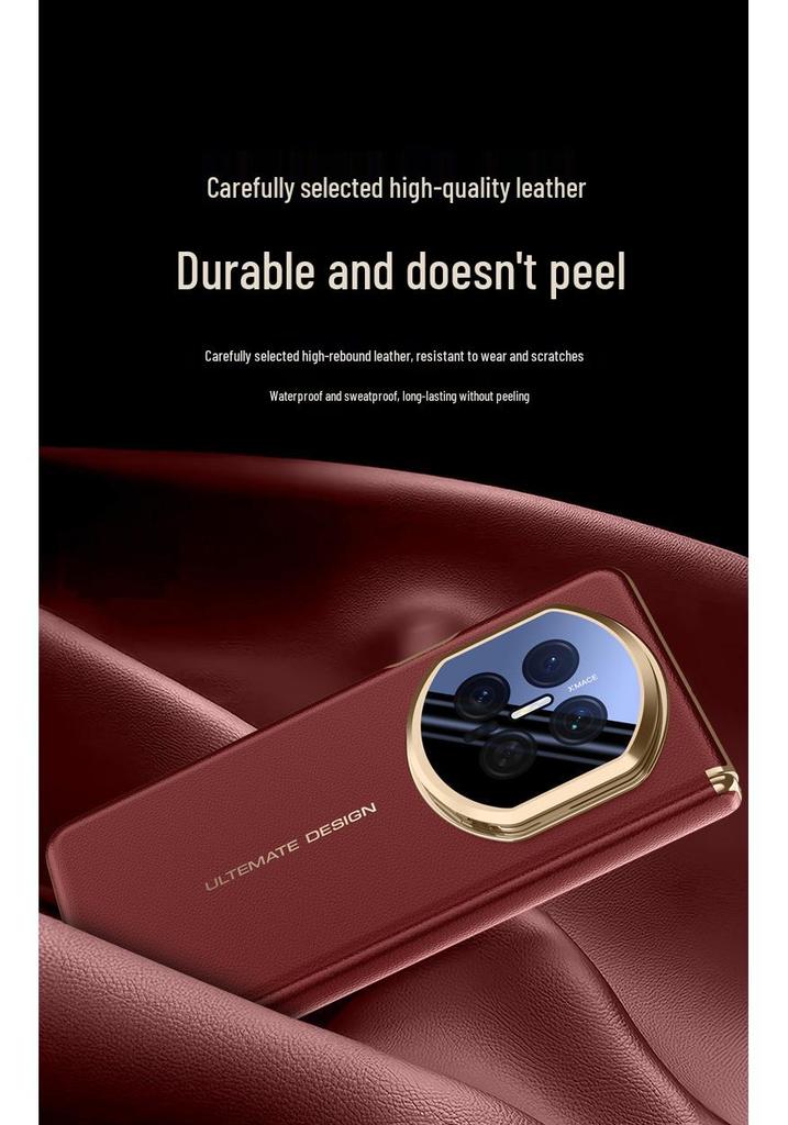 Huawei Matex7 Collector's Edition Magnetic Foldable Phone Case - Full Coverage, Anti-Drop, Double Central Axis Lens Protection