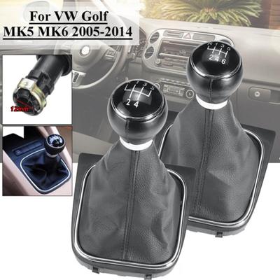 45418 Speed Gear Boot Gaiter Shift Knob for Cover Golf Jetta MK5 MK6 2005-2014