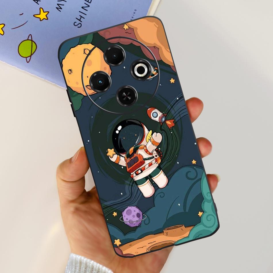 For Tecno Spark 30C Phone Case Spark30C 4G KI5 KI5n Elegant Printing Soft Silicone TPU Cases