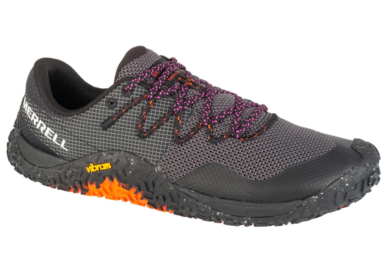 Merrell Trail Glove 7, Chaussures de course noires pour hommes 42 noir