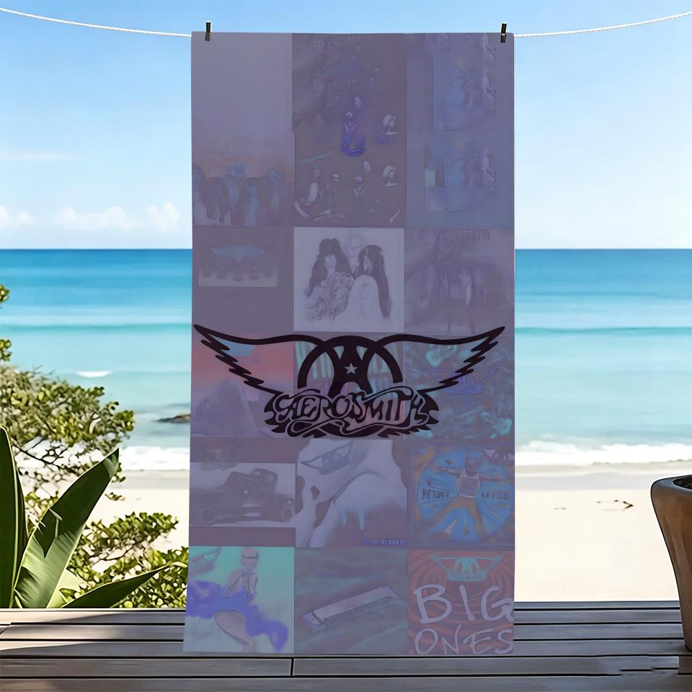 A-Aerosmith Towel Microfiber Beach Towel, Quick-Dry, Sand-Free, Ultra-Fine Fiber, Super Soft.