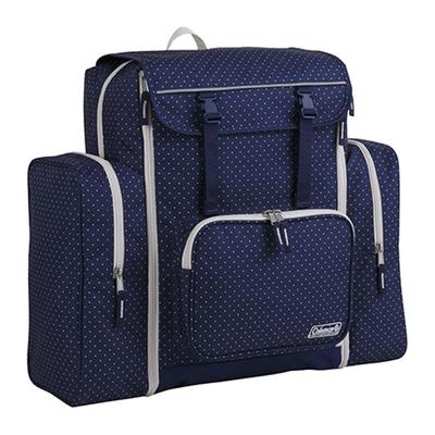 Backpack Trek Pack (Navy Dot)