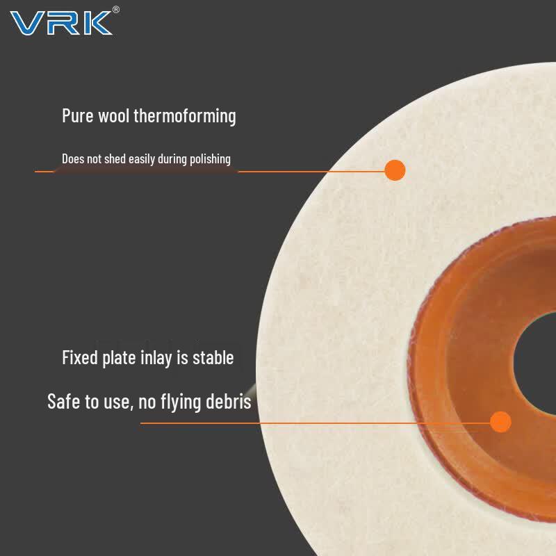 VRK 4-inch Wool Polishing Wheel