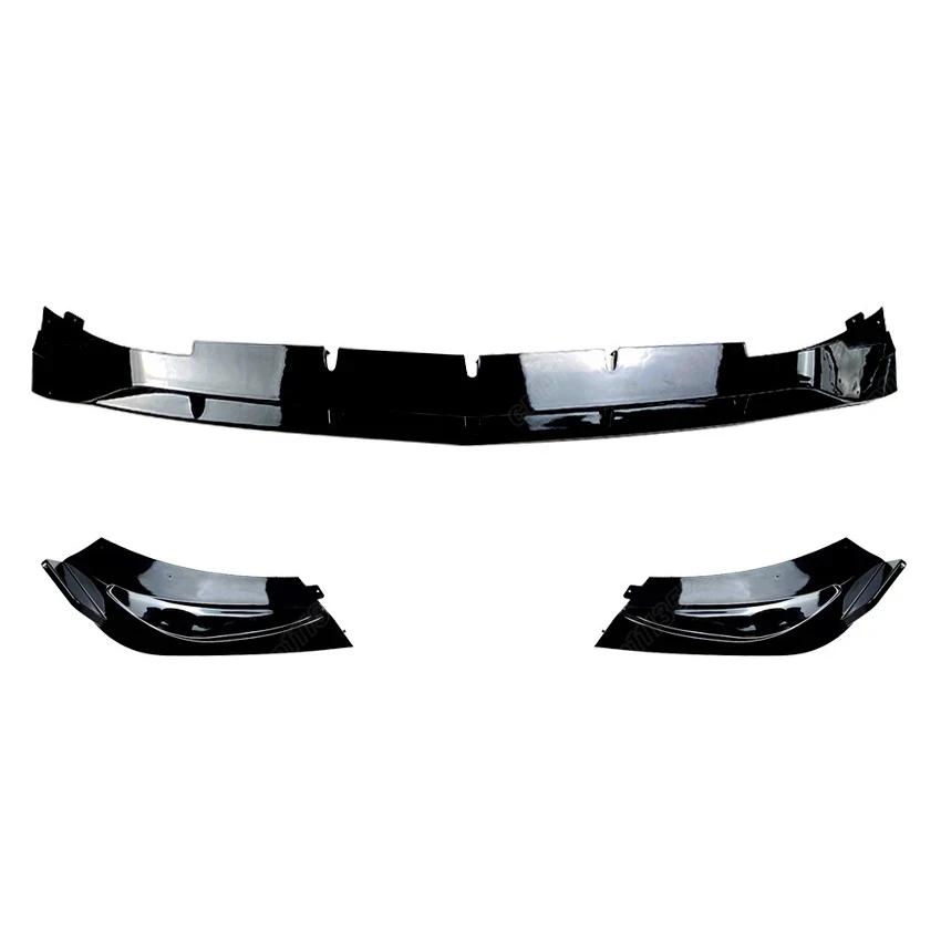 For Mercedes Benz C Class W206 C200 C260 2022 2023 2024 2025 2026 Automobile Front Bumper Spoiler Lip Splitter Decoration Kit