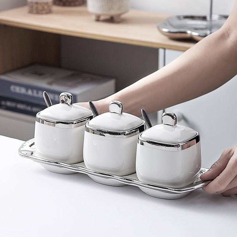 Ceramic Kitchen Seasoning Jar