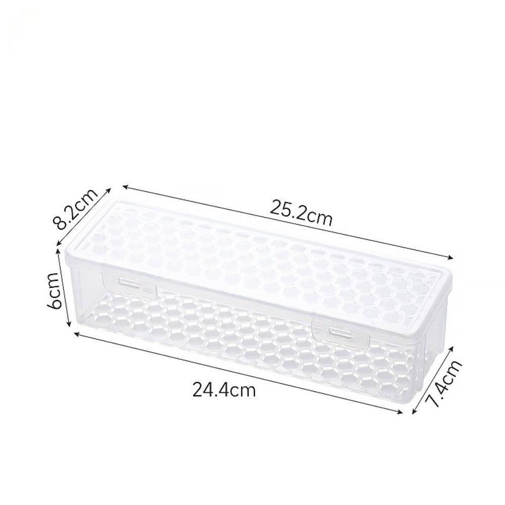 Hollow Out Tableware Cleaning Box Multifunctional Tableware Organizer Container  for Dishwasher