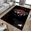 1pc KMFDM Home Office, Durable Polyester Floor Mat with Easy, Office Decor, Urban Style, Nonslip Backing, Highquality Fabric
