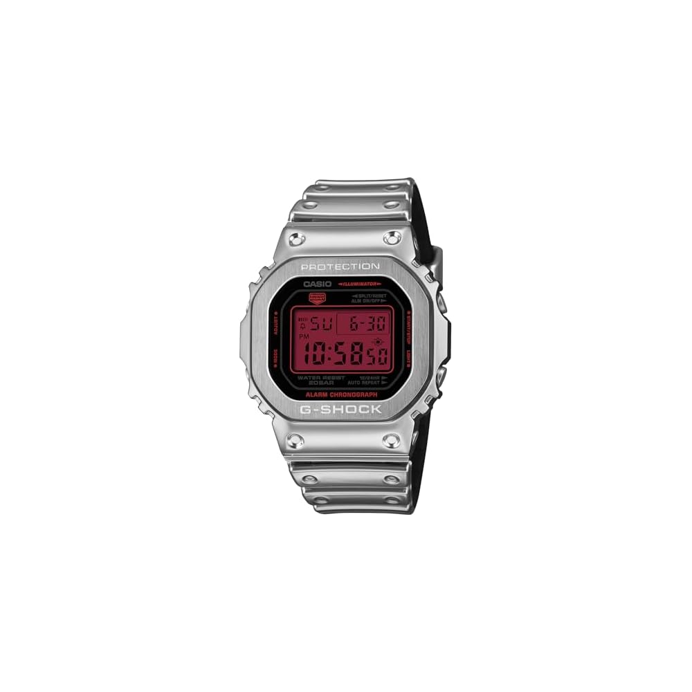 Casio G-Shock GM-5600YRA-8JF Men s Silver Watch Water Resistant Digital Display
