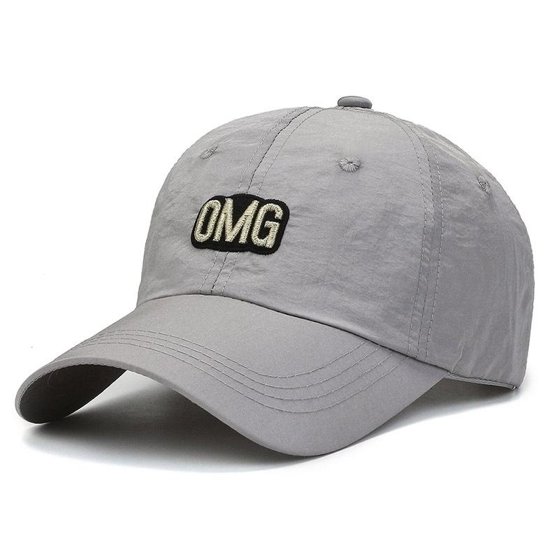 Hat Male Alphabet Baseball Cap, Street Fashion Trendy Hat Male and Female Couples Cap Sun Hat