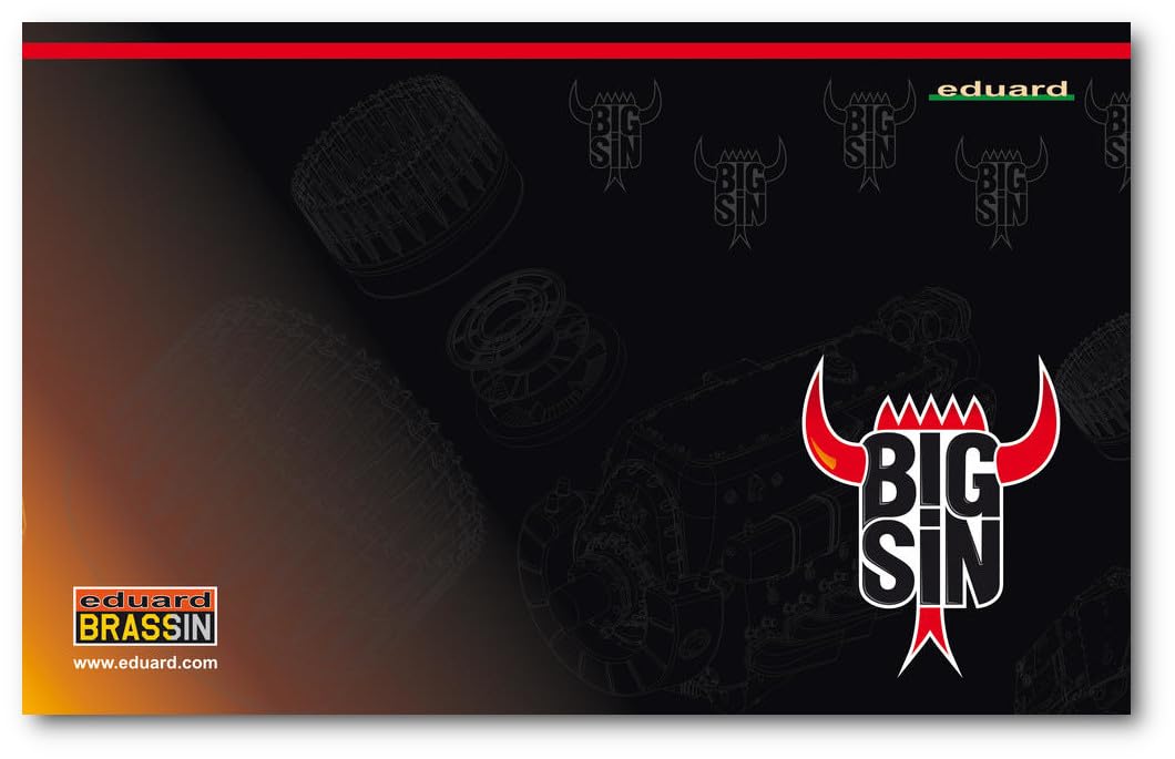 

Eduard 1/72 Big Thin P-51D Advanced Parts Set (for Eduard) Plastic Model Kit Parts EDUSIN67229 (Airplane)