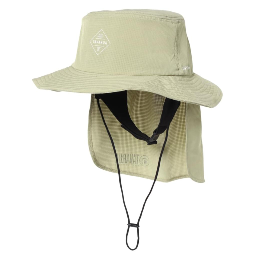 Tabarua UV Air Mesh Surf Hat with UPF One Size Fits Most and with Neoprene Sand Numeral Store TM2022, Sunshade, 50+, (59cm), Quick-Drying Breathable,